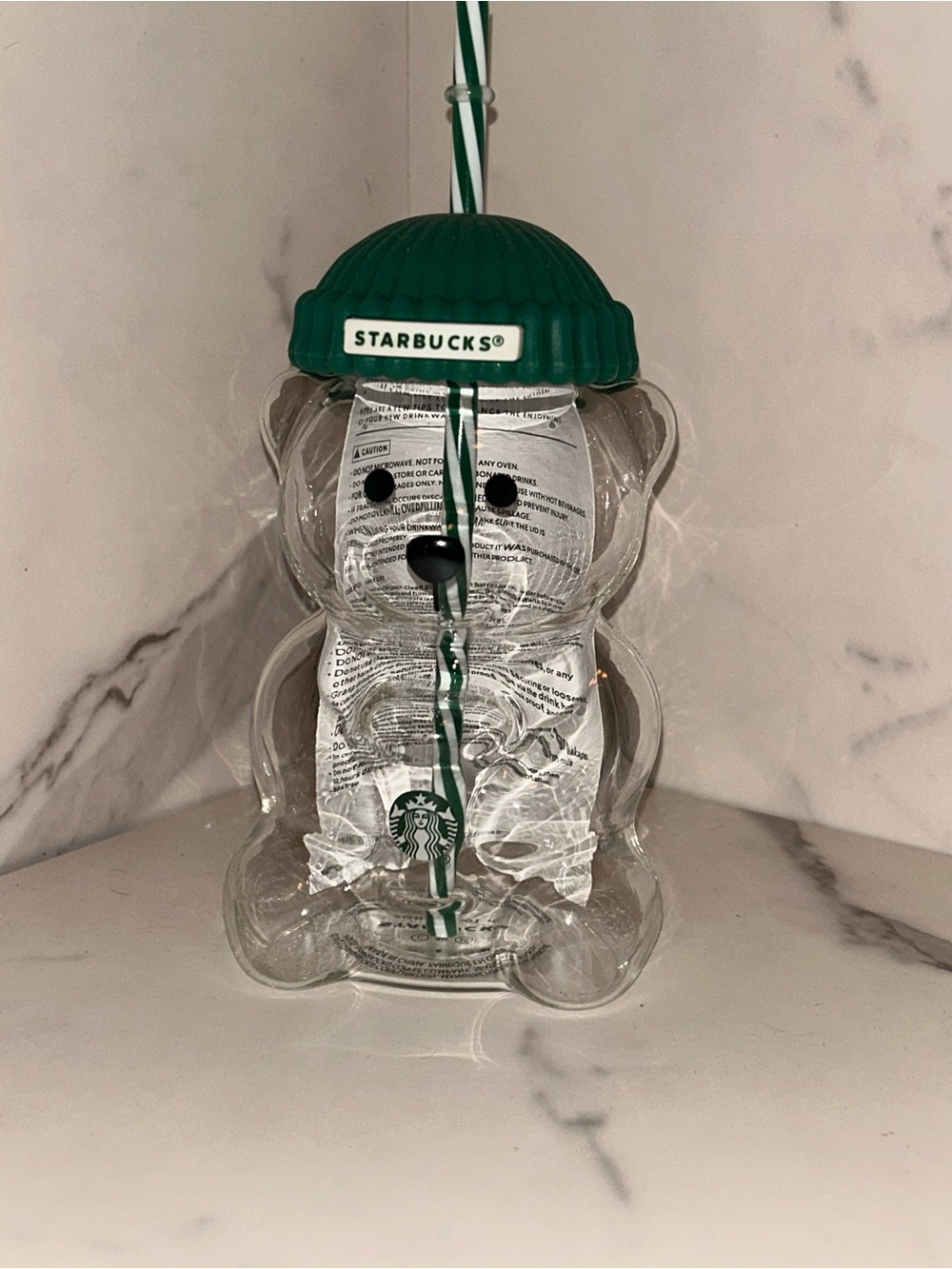 Starbucks Bear Glass Cup - Picture 6 of 8